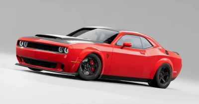 Dodge Challenger Hellcat PACK (2023) v1.0