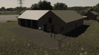 FS22 Cowshed with hood v1.0.0.0