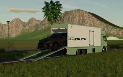 FS22 EDM Mercedes Urban E_Truck v1.0