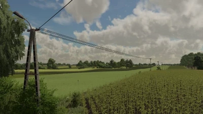 FS22 Pojezierze Gostynińskie Real map v1.0.0.1