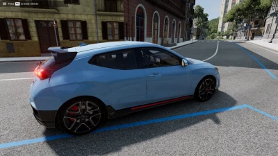 Hyundai Veloster N Regent St Blue v1.0