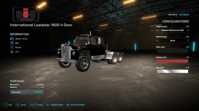 International Loadstar 4 Door Semi Truck v1.0.0.0