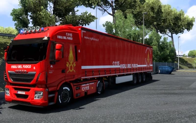 Iveco Hi-Way Vigili Del Fuoco v1.0