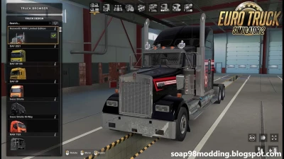 Kenworth W900 Limited Edition by soap98 [ETS2] v1.0