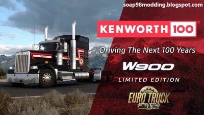 Kenworth W900 Limited Edition by soap98 [ETS2] v1.0