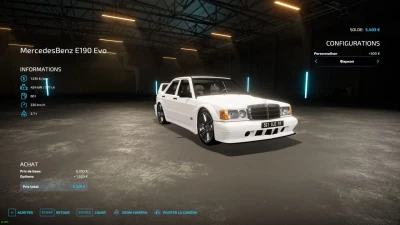 Mercedes-Benz E190 Evo v2.0.0.0