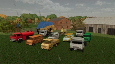 Placeable vehicles pack v1.0.0.0