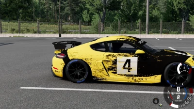 PORSCHE CAYMAN GT4 CLUBSPORT v1.0