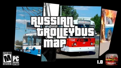 Russian Trolleybus Map v1.0