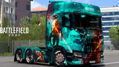 Scania Battlefield 2042 Skin 1.47