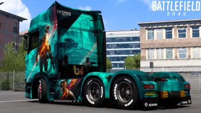 Scania Battlefield 2042 Skin 1.47