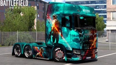 Scania Battlefield 2042 Skin 1.47