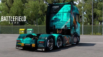 Scania Battlefield 2042 Skin 1.47