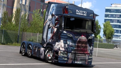 Scania Chainsaw Man Skin 1.46