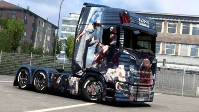 Scania Chainsaw Man Skin 1.46