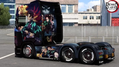 Scania Demon Slayer Skin 1.47