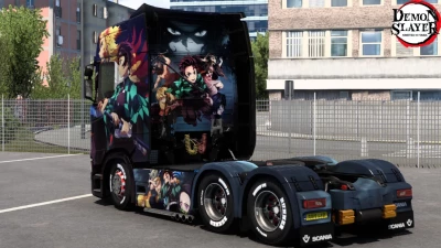 Scania Demon Slayer Skin 1.47