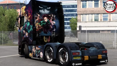 Scania Demon Slayer Skin 1.47