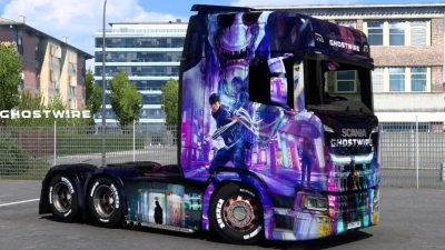 Scania Ghostwire Tokyo Skin 1.47