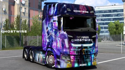 Scania Ghostwire Tokyo Skin 1.47