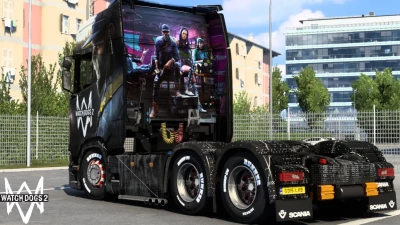 Scania Watch Dogs 2 Skin 1.47