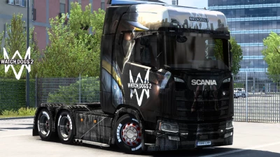 Scania Watch Dogs 2 Skin 1.47