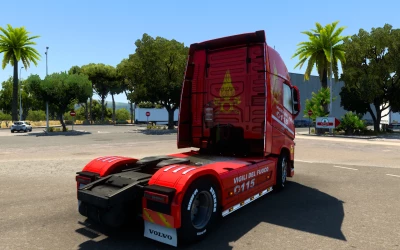 Skin Volvo FH 2012 XL Vigili del Fuoco 1.46