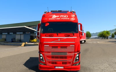 Skin Volvo FH 2012 XL Vigili del Fuoco 1.46