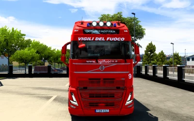 Skin Volvo FH5 Vigili Del Fuoco 1.46