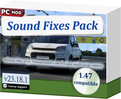 ETS2 Sound Fixes Pack v23.18.1 for 1.47 open beta