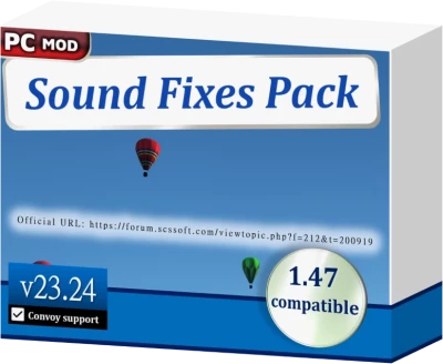 ETS2 Sound Fixes Pack v23.24