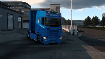 TFS TRANSPORT SKIN SCANIA S AND TRAILER KRONE 1.46