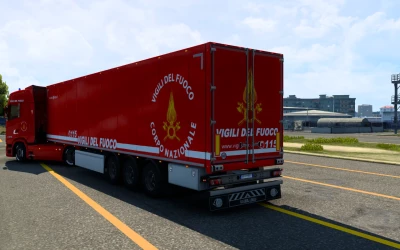 Trailer Vigili Del Fuoco Refrigerated 1.46