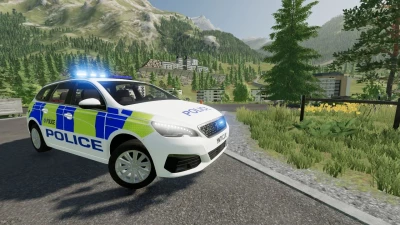 UK Police Peugeot 308 SW 2021 v2.0.0.0