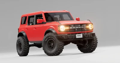 2023 Ford Bronco WildTrak (with 6x6 config) v1.0