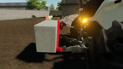 Agricultural Concrete Weight 850kg v1.0.0.0