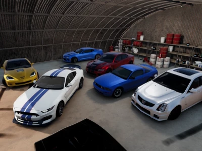 American Muscle car pack v1.0