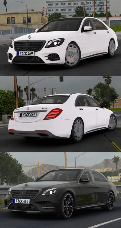 [ATS] Mercedes-Benz W222 S-Class S-400d v4.5 1.47