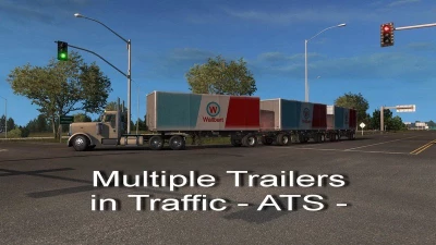 [ATS] MULTIPLE TRAILERS IN TRAFFIC V9.4 [1.46/1.47]