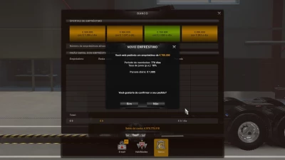 BANK WITH MORE MONEY AND TIME TO PAY ETS2 1.0 1.40 1.47