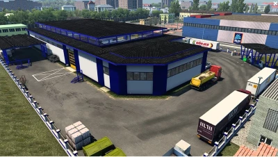 BIG GARAGE SKIN COMPANY BLUE TM Global Transport di maury79 1.47