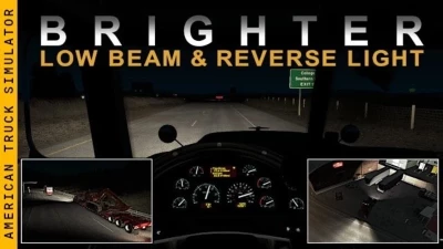 Brighter Low Beam & Reverse Lights v1.2.11 1.47