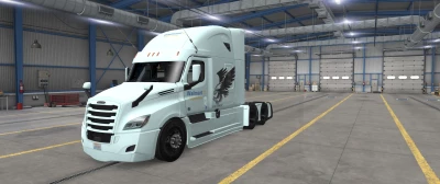 Cascadia and trailer Walmart skin 1.47