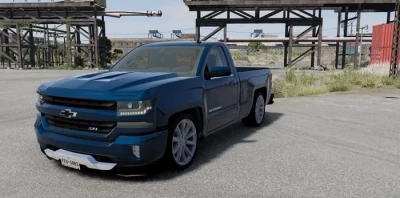 Chevrolet Silverado LT Z71 Prussian Blue v1.0