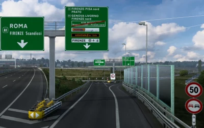 Italy Sign Rework - Promods Addon v2.0 1.46