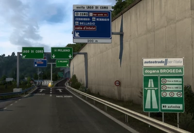 Italy Sign Rework - Promods Addon v2.0 1.46