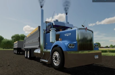 Kenworth w900 dump with puptrailer v1.0.0.0