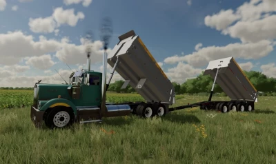 Kenworth w900 dump with puptrailer v1.0.0.0