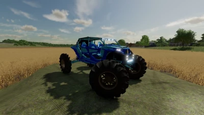 Lifted Polaris RZR 1000 v1.0.0.0