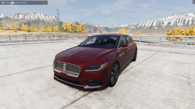 Lincoln Continental Regal Blue v1.0